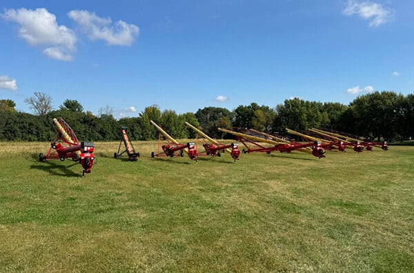 Augers in Field